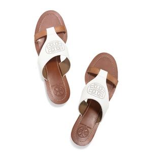 🌟FLASH SALE🌟TORY BURCH Perforated Logo Wedge